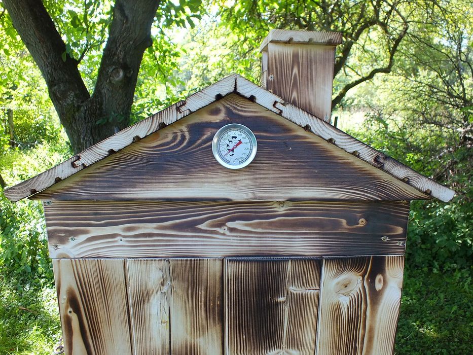 Wędzarnia Drewniana Ogrodowa Opalana Impregnowana