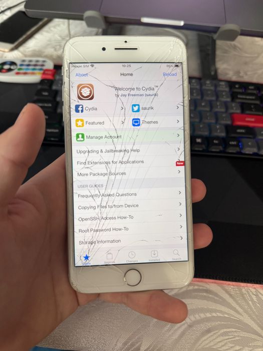 iPhone 7 Plus 128 стара iOS