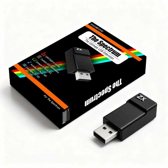 Nostalgia retrô  Pen Drive USB ZX Spectrum