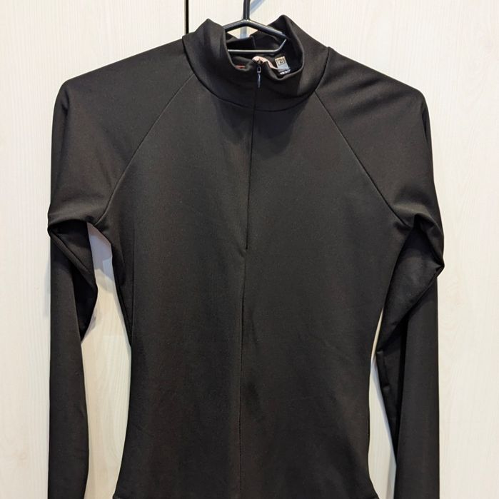 Боді чорне на замку