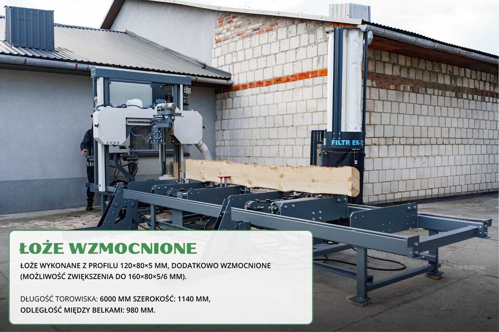 Trak Taśmowy Elektryczny. Model 2026