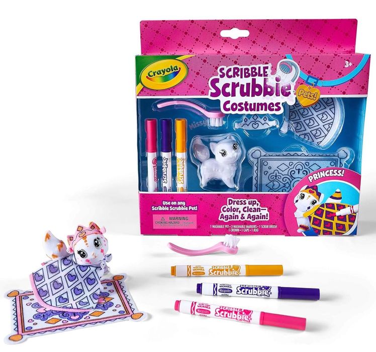 Crayola Washimals Набір для творчості Крайола. Тваринка з фломастерами