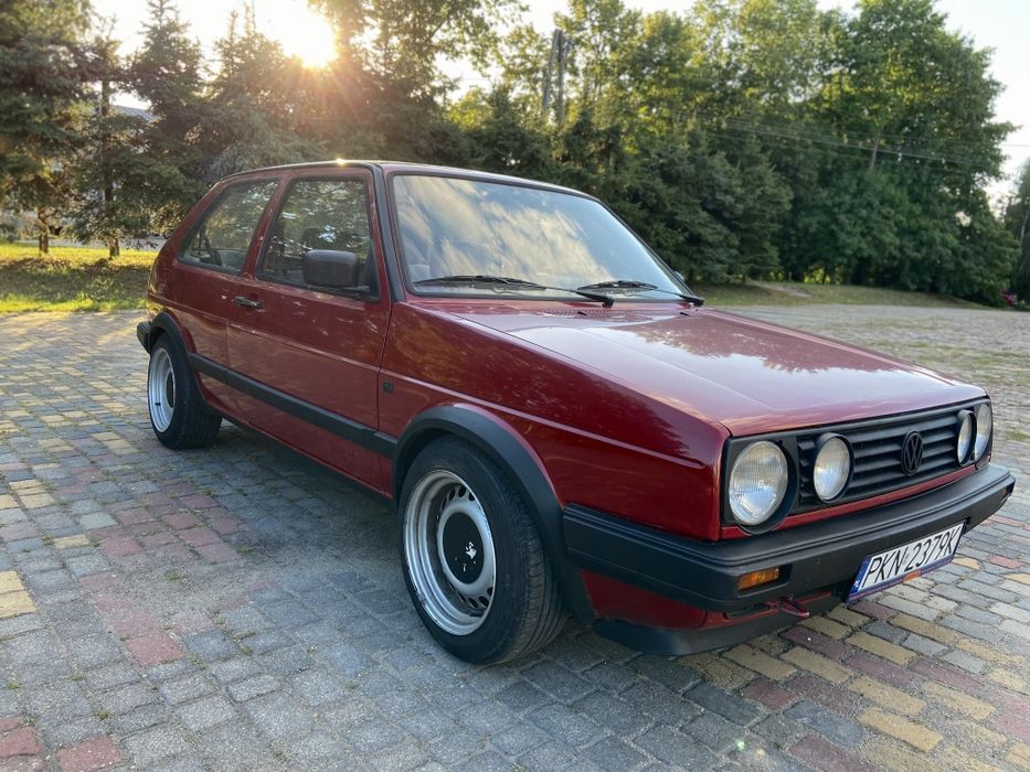 VOLKSWAGEN GOLF 2 1.6 1990 benzyna mk2 a2 Golf Jetta youngtimer