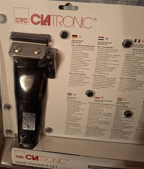 GLATRONIC. Машинка Стример! Для Стрижки набор! Германия! Новое!