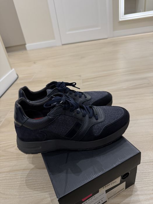 Кросівки замша шкіра класичні preppy