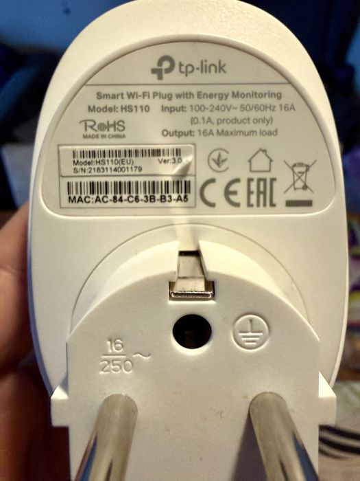 Inteligentne gniazdko TP-link HS110 Wi-Fi Smart Plug