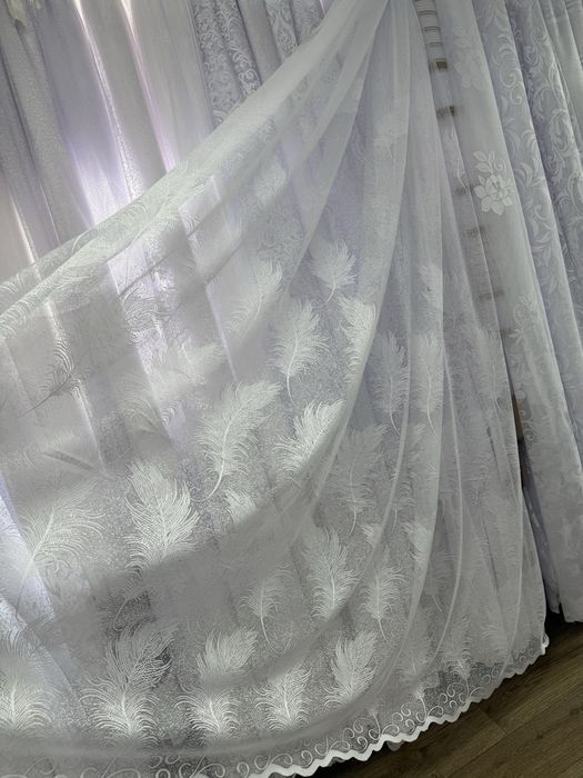 Тюль жакард турция тюлі штори в залу блекаут оксамит