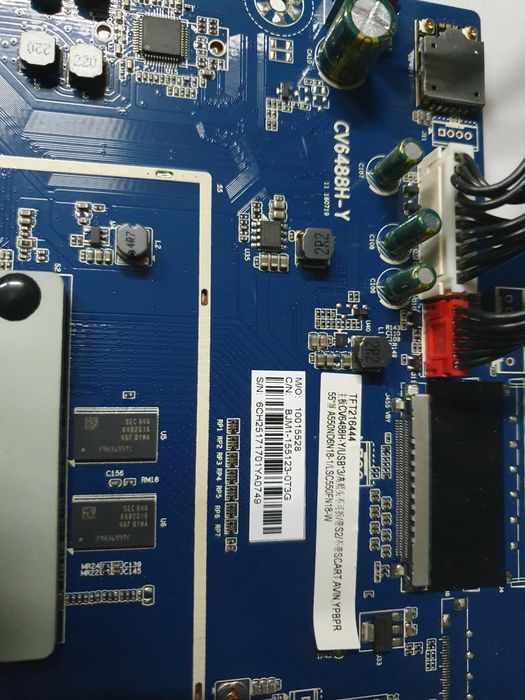 Placas tv JTC curva modelo: TV 55 curve