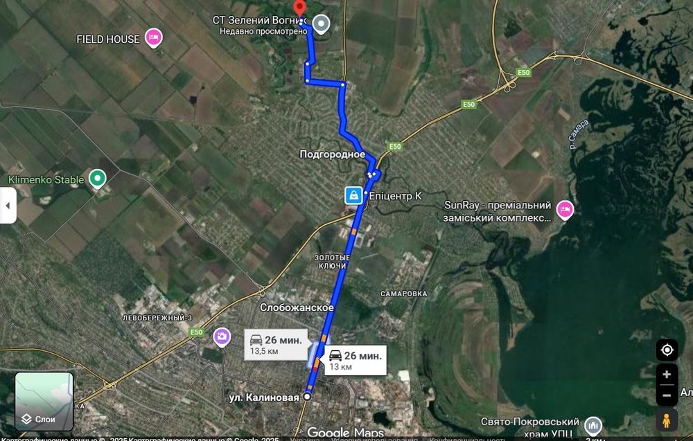 Дачный участок Подгороднее