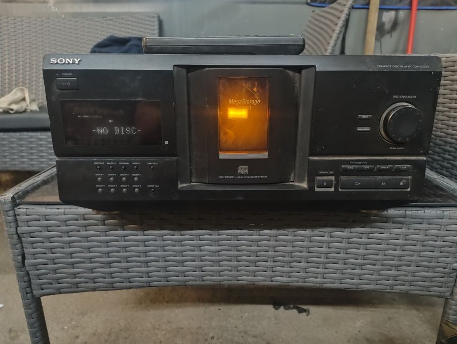 Zmieniarka na 200cd Sony cdp cx 236