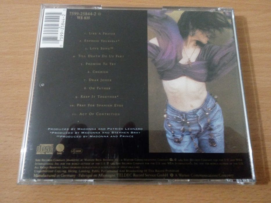 MADONNA - Like A Prayer