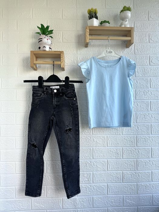 Zara джинси футболка 122