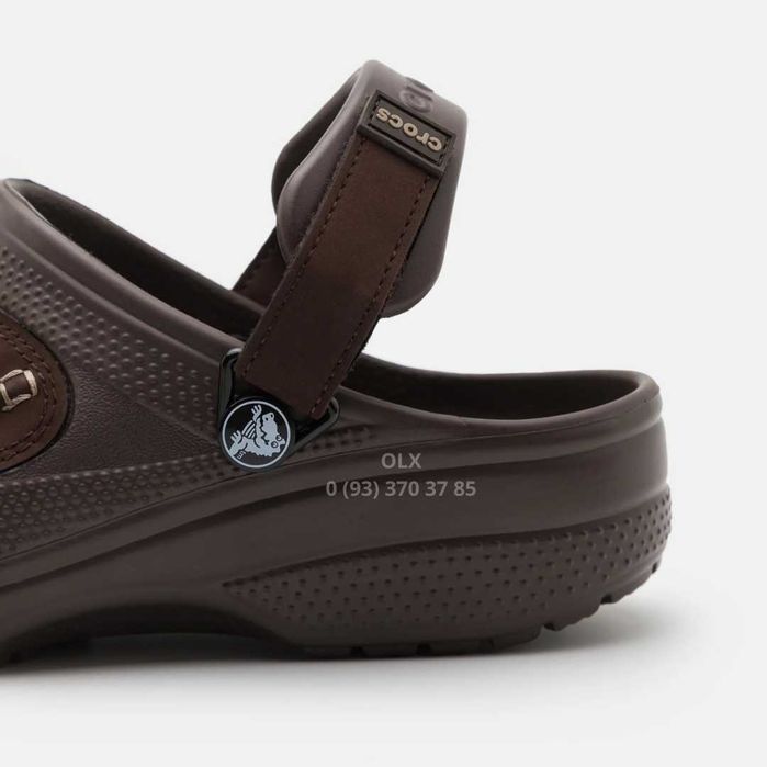 crocs Yukon Vista Clog Black Espresso Крокси Чоловічі кроксы мужские