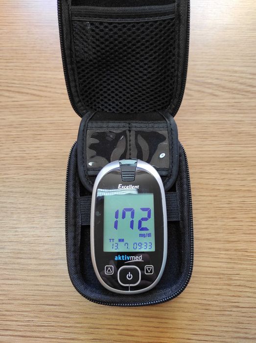 Glukometr - Aktivmed - GlucoCheck - Excellent - IGM-0028C Stan Idealny