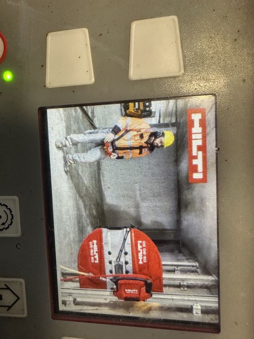 Hilti DST WRC-CA piła ścienna,sterowanie,pilot