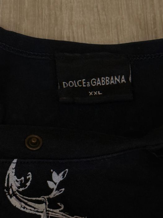 чорний лонгслів dolce & gabbana