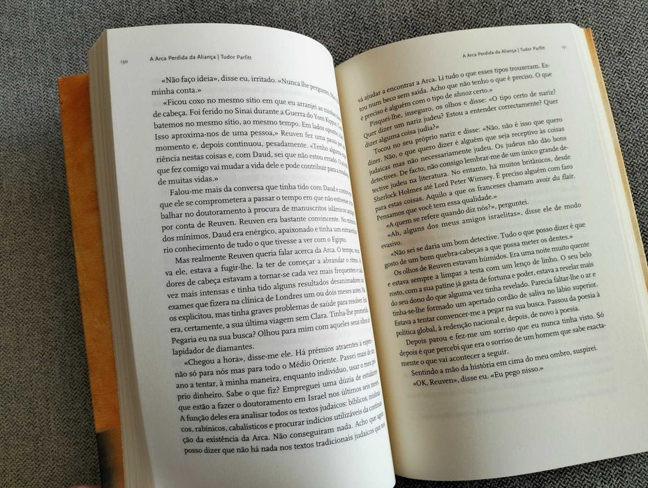 Livro "A arca perdida da aliança" de Tudor Parfitt