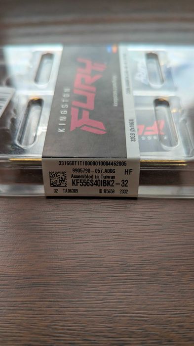 Оперативна пам'ять для ноутбука FURY DDR5 5600 32GB(2x16GB)