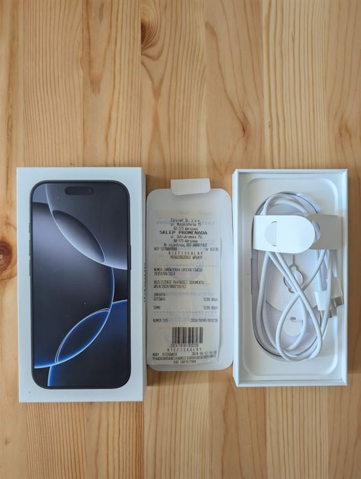 Iphone 16 pro 128 Media Expert/Paragon