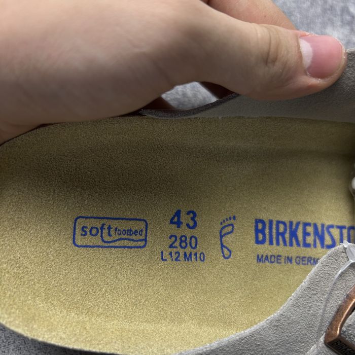 Birkenstock Стильні та зручні замшеві клоги (мюлі) в стилі Boston!