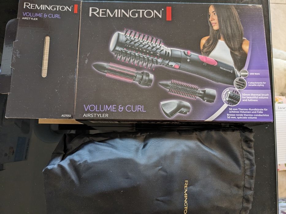 Modelador de Cabelos REMINGTON Volume & Curl - como novo