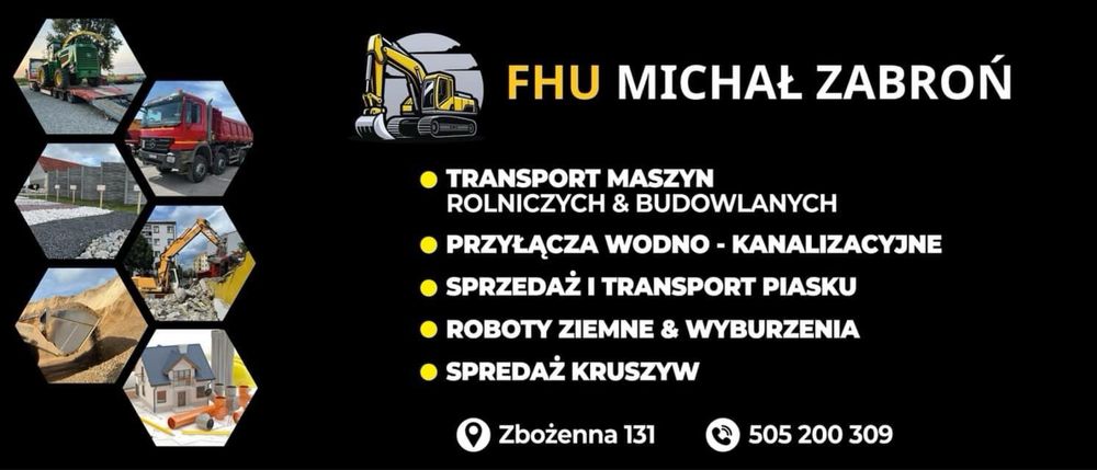 Zwyżka,ładowarka,koparka,wywrotka,roboty ziemne,wyburzenia,kruszywo