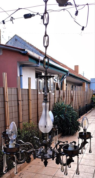 Candeeiro Ferro Furjado