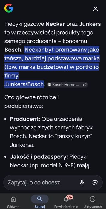 Przepływowo gazowy podgrzewacz wody użytkowej