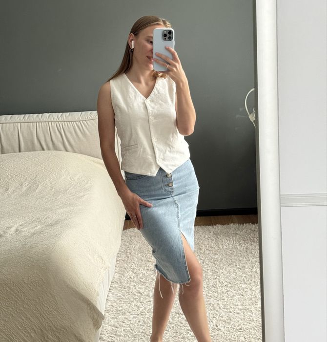 Спідниця юбка джинсова