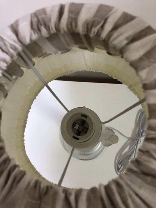 Настольна лампа торшер абажур