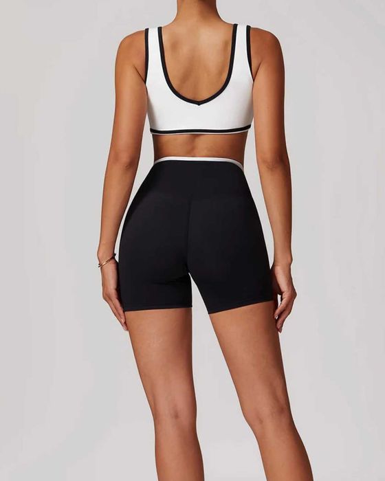 Топ спортивний Alo Yoga Contrast Line Bra White