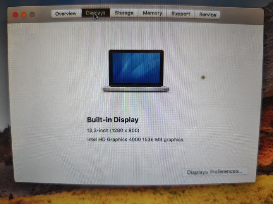 MacBook Pro 13" antigo