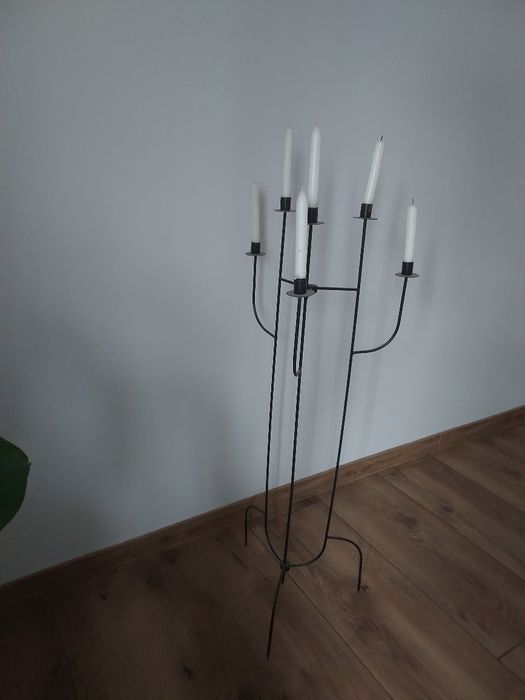 Wysoki  świecznik 105 cm