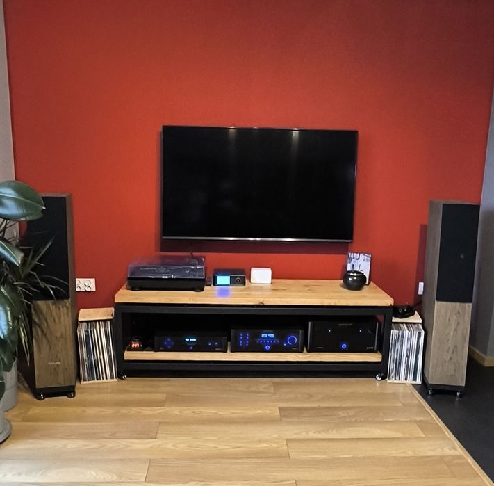 Szafka Rtv  stolik audio Hifi półka pod telewizor na sprzęt pod wymiar