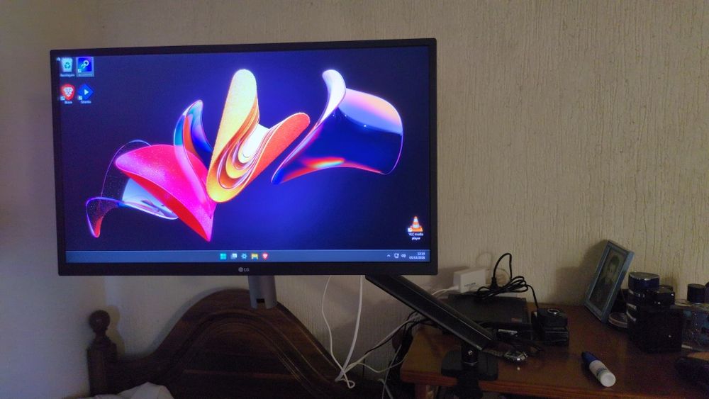 Setup m715q monitor 4k troca ou venda