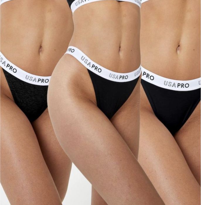 фірмові трусики (3шт)від usa pro нові Розмір L