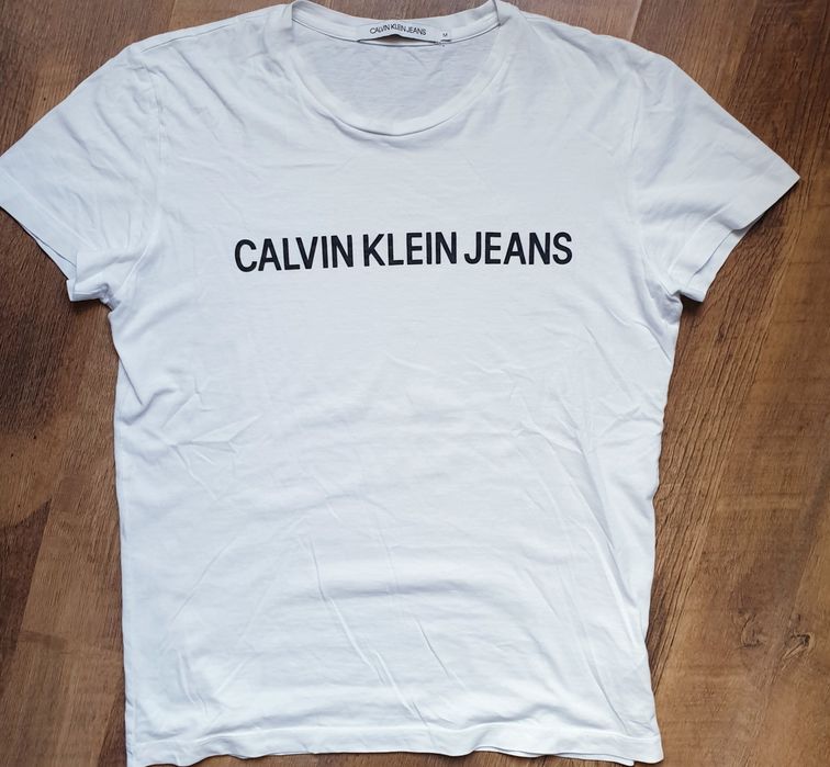 Calvin Klein чоловіча біла футболка М/46