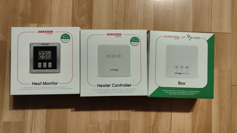Zestaw smart home do sterowania kotłem