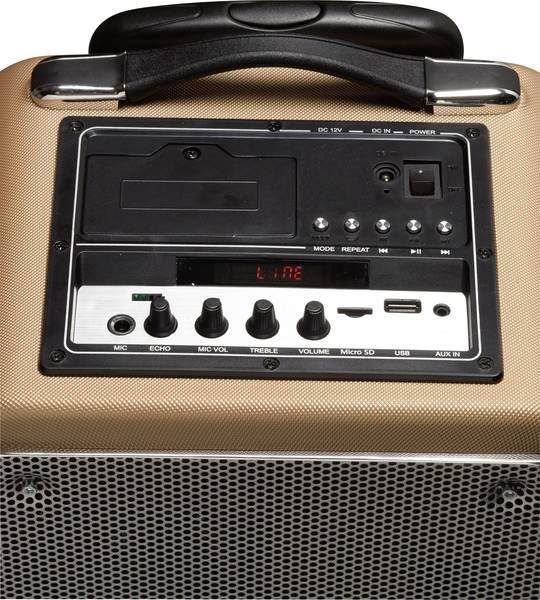 Denver TSP-150 Głośnik Bluetooth karaoke mikrofon prezent 5KG DUŻY !