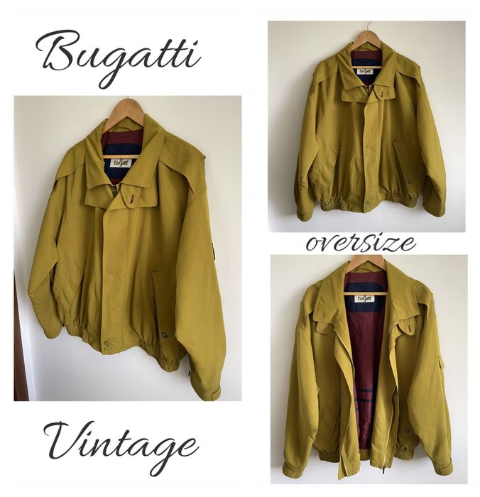 Bugatti kurtka bomber Vintage XL oldschool retro