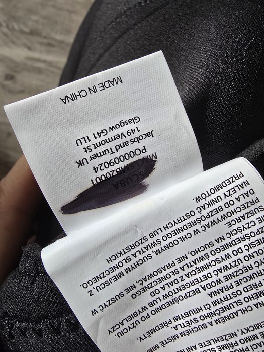 Męska Pianka skafander Trespass Claybourne 3mm kombinezon do nurkowani