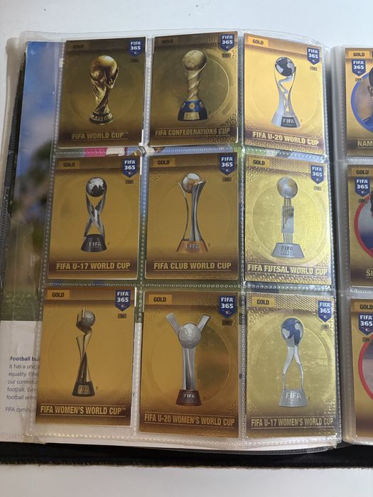 FIFA 365  2017 Prawie kompletny album + update edition 2017