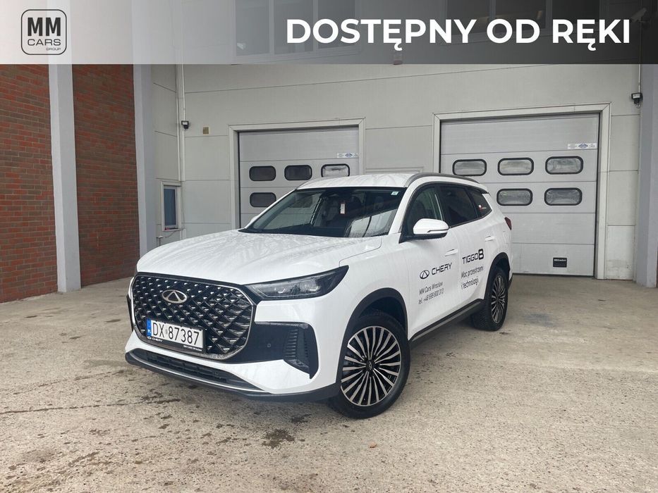 Chery Tiggo 8 Comfort 1,6 benzyna 147 KM wersja 7-mio miejscowa używany