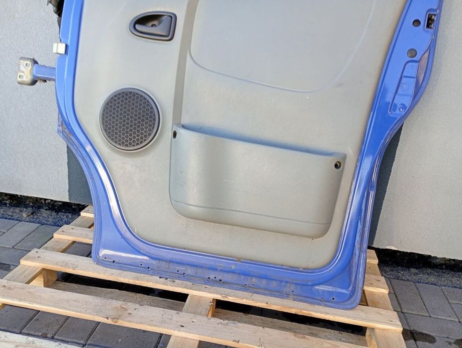 drzwi przednie prawe przód szyba czarne opel vivaro a trafic ii primas