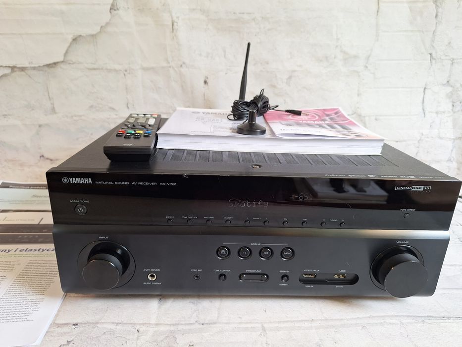 7.2 Yamaha RX-V781 Wi-fi BT 4k Atmos ARC MusicCast Mocny