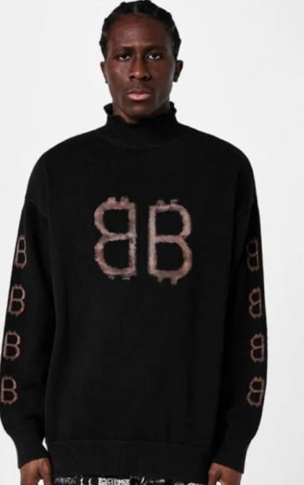 Swetr bitcoin balenciaga