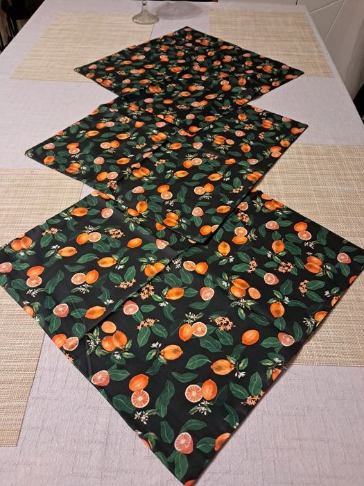 Poszewki na jaśki 40×40 na guziki