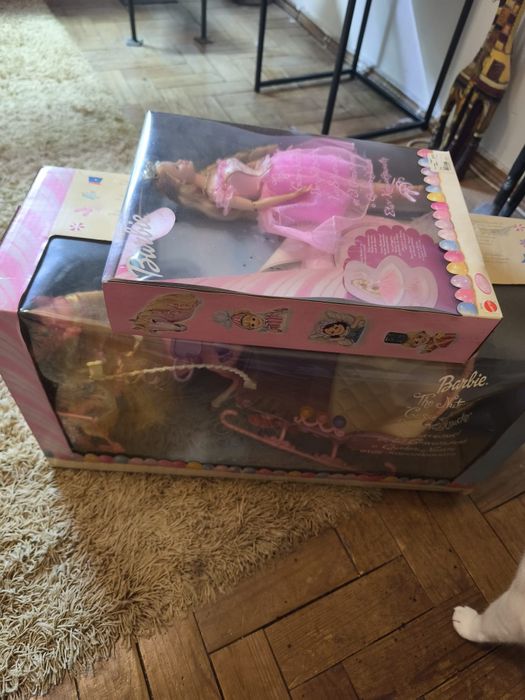 Conjuntos Barbie + Charrete Quebra-Nozes
