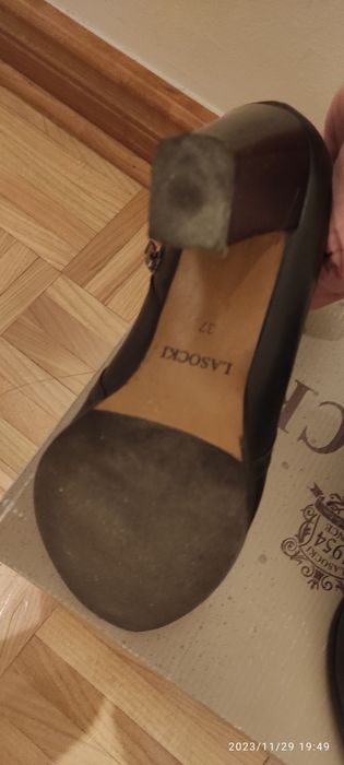 Botki skórzane Lasocki