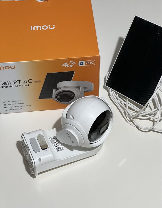 Kamera na budowę LTE IMOU Cell PT 4G + panel solarny